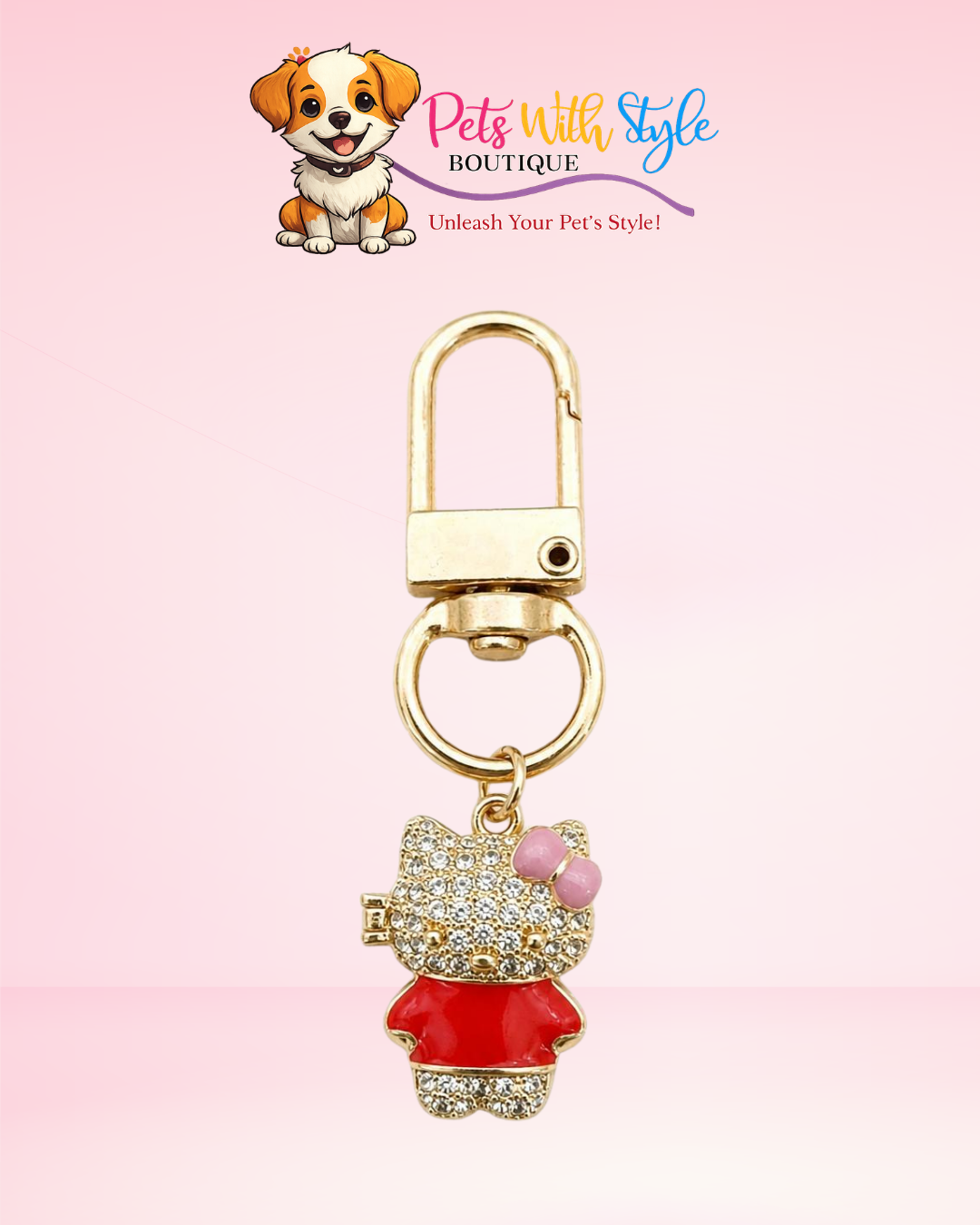 Hello Kitty Charm Köpek Aksesuarı