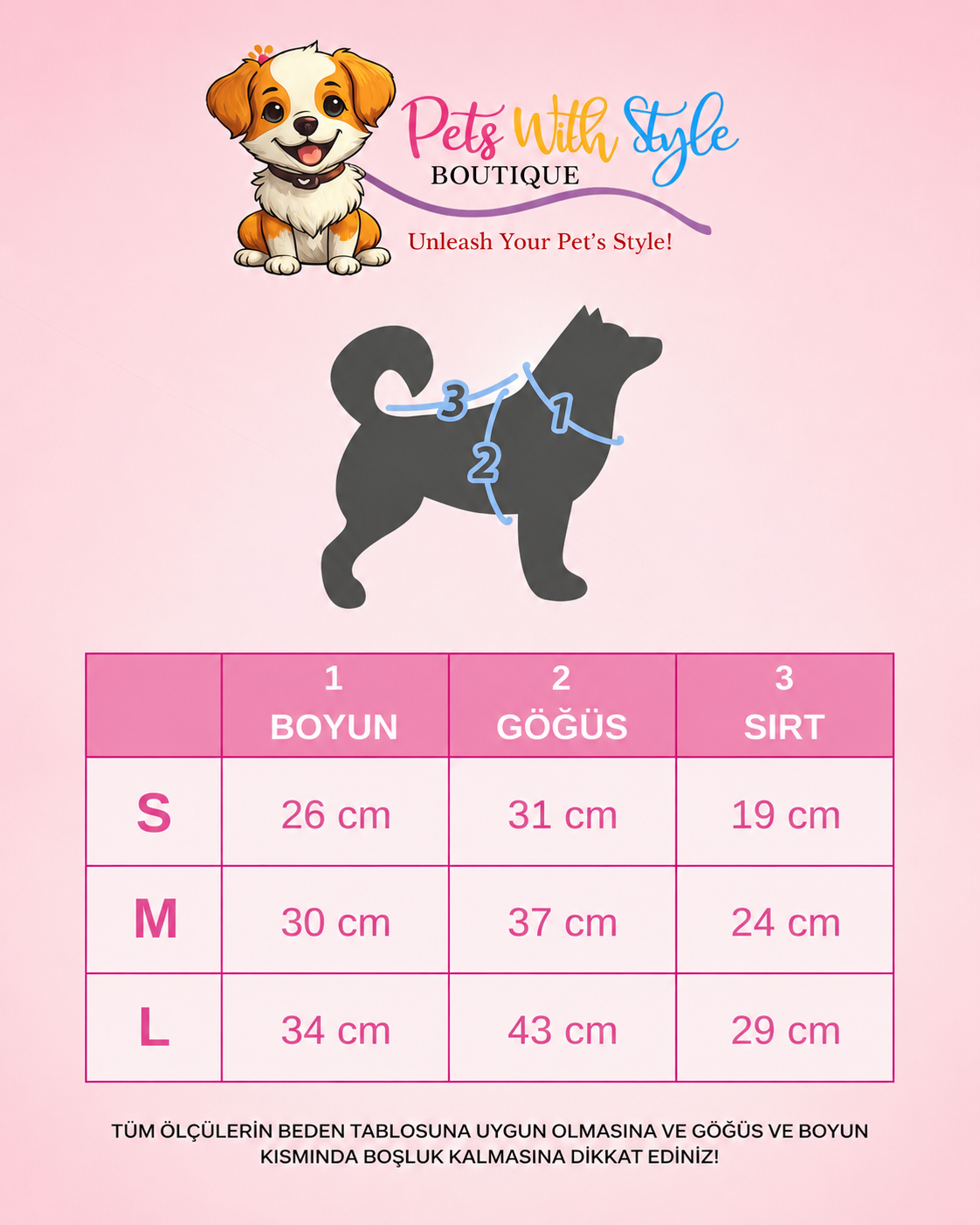 Pamina Köpek Kıyafeti