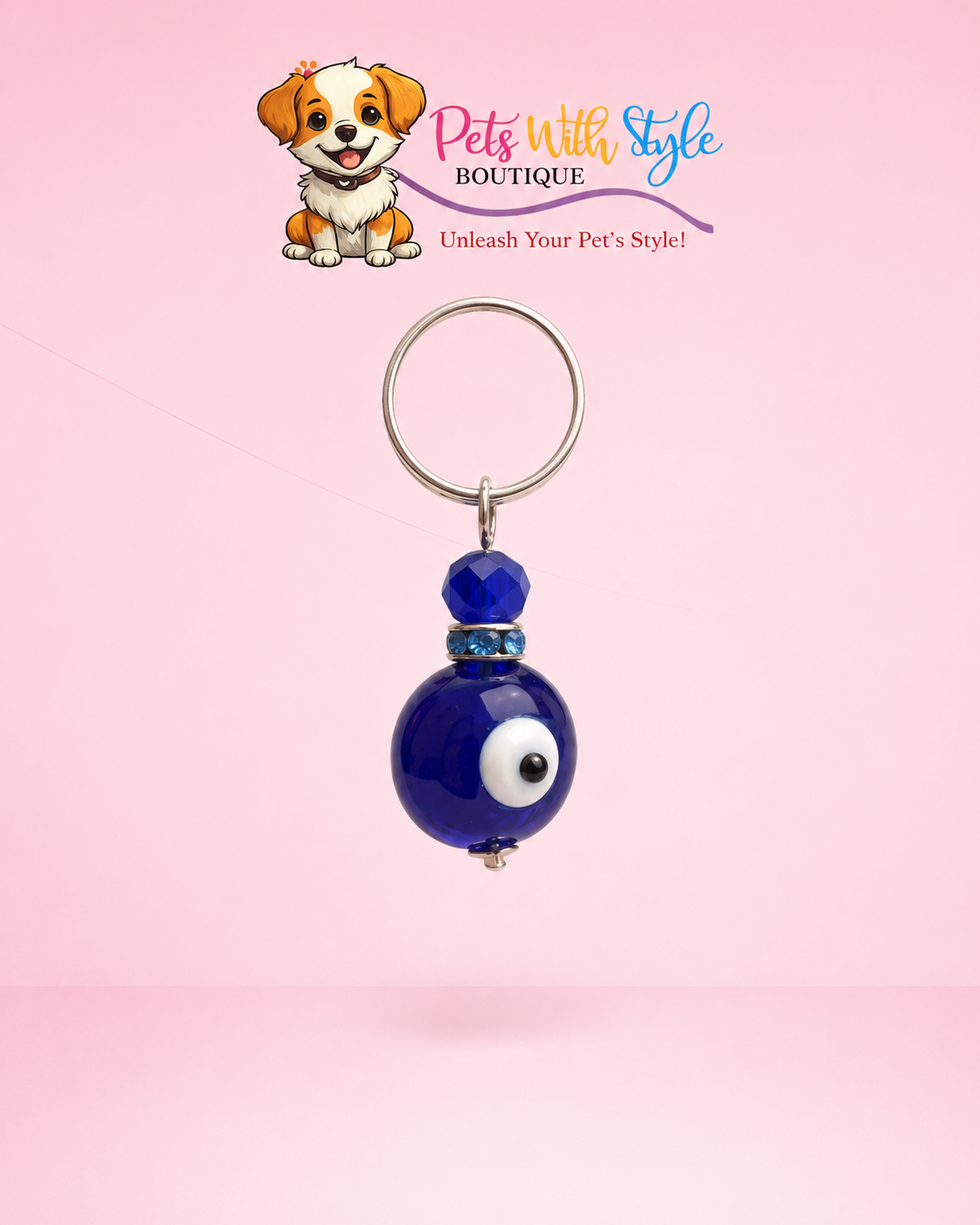 Nazar Boncuklu Kedi Köpek Charm