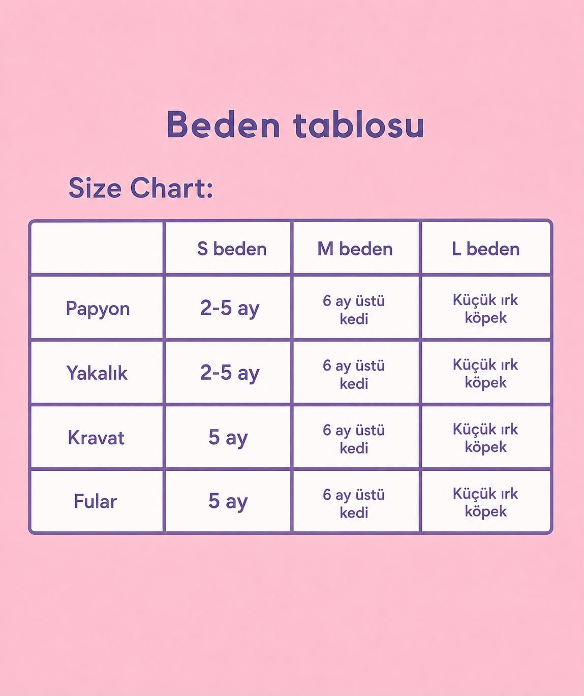 Kedi & Köpek Sarı Fular