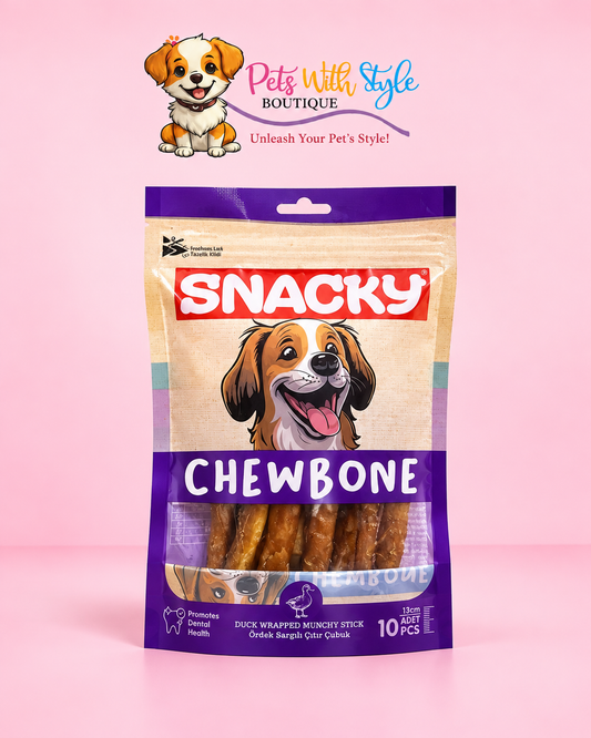 Snacky Munchy Ördek Sargılı Köpek Ödül Maması