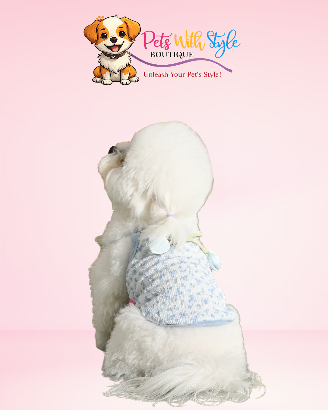 Pinkaholic Cherish Köpek Kıyafeti – Sevgi Dolu Tasarımlı Evcil Hayvan Kıyafeti
