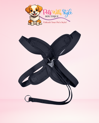 Puppia Flower X Ayarlanabilir Göğüs Tasması – Çiçekli Köpek Göğüs Tasması