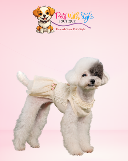 Pinkaholic Majesty Indian Köpek Elbisesi – Görkemli Hint Tasarımlı Evcil Hayvan Elbisesi