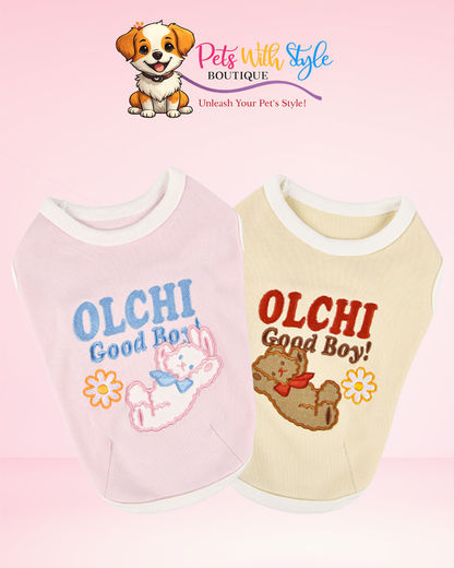 Olchi Good Bunny Köpek Kıyafeti – Tavşan Tasarımlı Evcil Hayvan Kıyafeti
