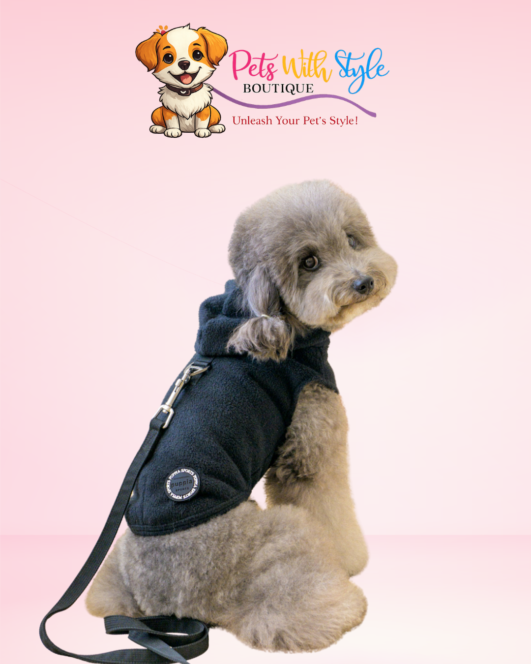 Puppia Zuko Wine Plaid Köpek Kazakı – Şarap Kırmızısı Ekose Evcil Hayvan Kazakı
