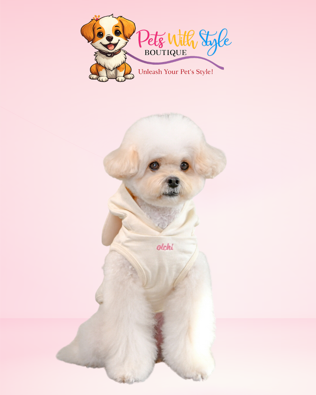 Olchi Animal Hoodie Köpek Kıyafeti – Hayvan Temalı Kapüşonlu Evcil Hayvan Montu