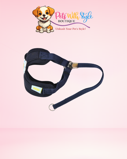 Puppia Flower X Ayarlanabilir Göğüs Tasması – Çiçekli Köpek Göğüs Tasması