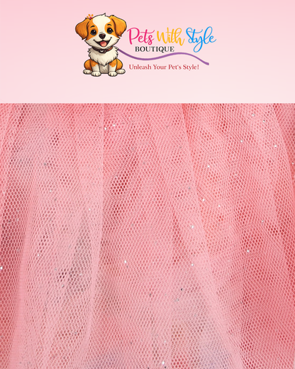 Pinkaholic Berthe Harness D Köpek Elbisesi – Koşum Entegreli Şık Evcil Hayvan Elbisesi