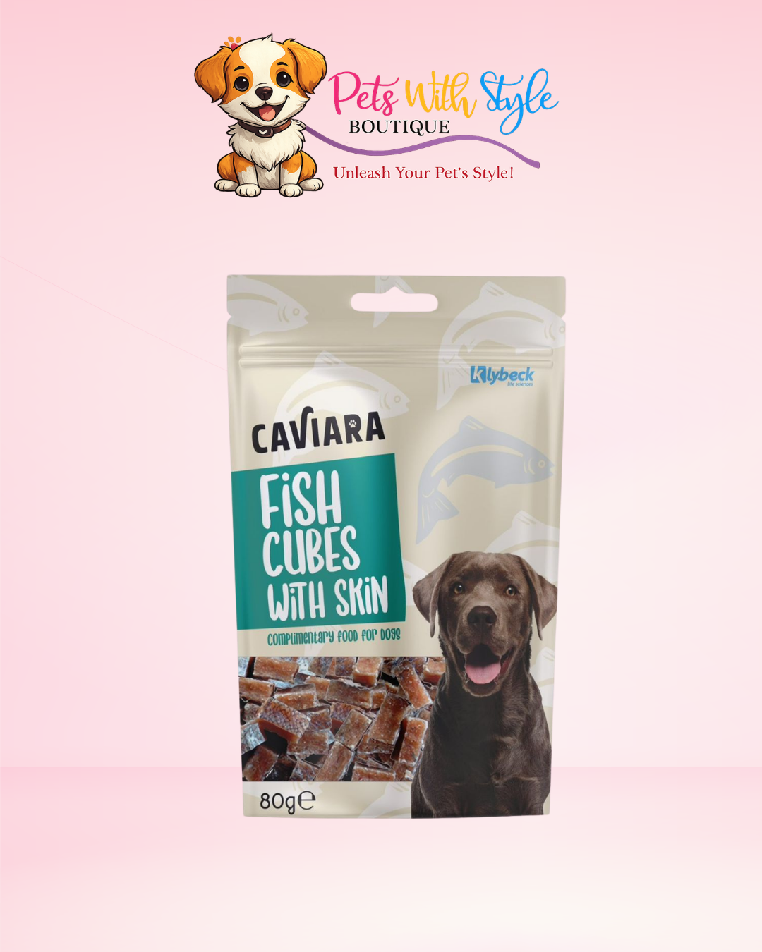 Cavıara Balık Eti Küpleri 80 gr