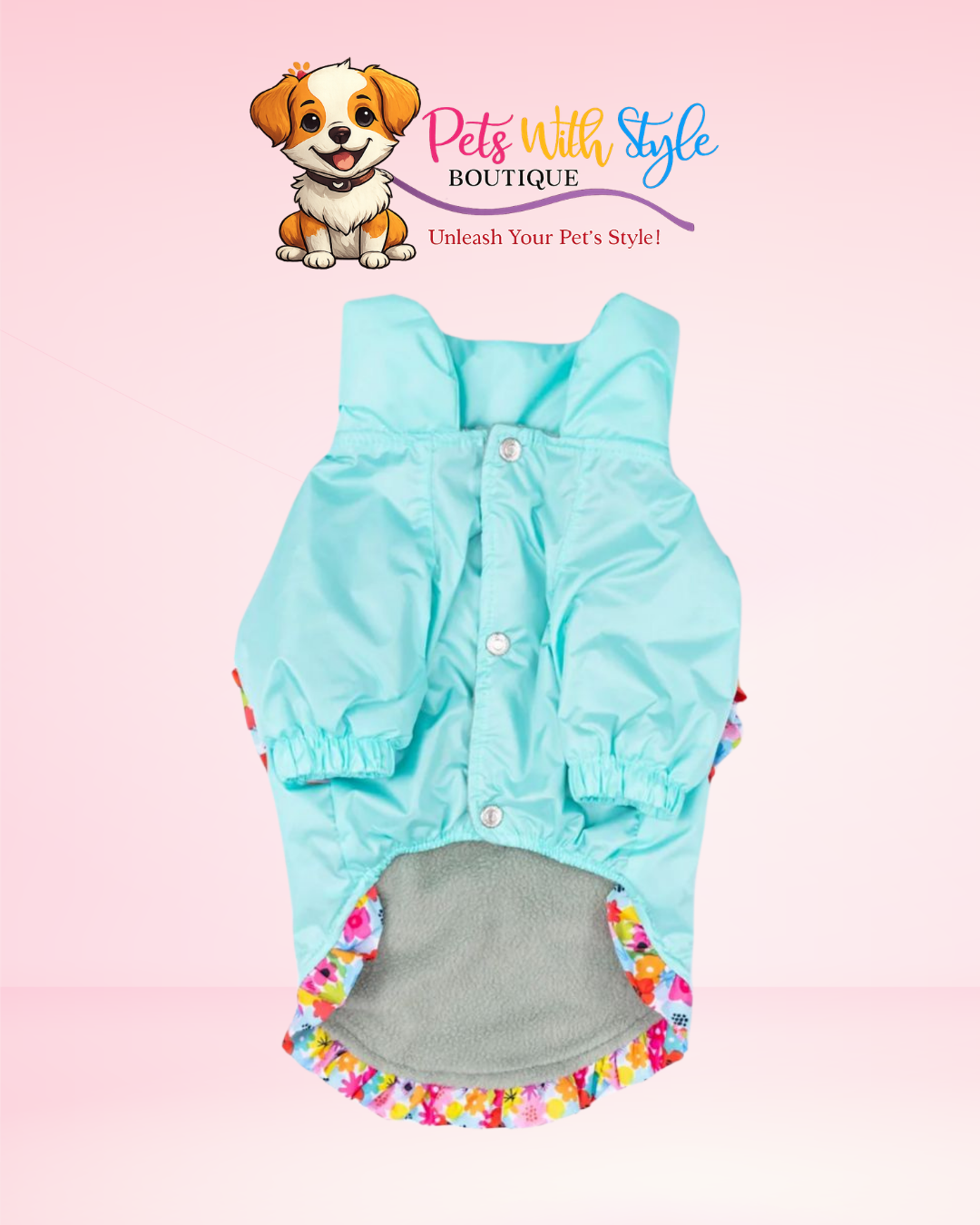 Mint Victoria Köpek Mont / Yağmurluk