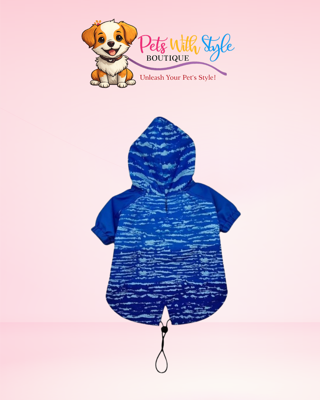 Teal Yağmurluk (Polar) Mavi