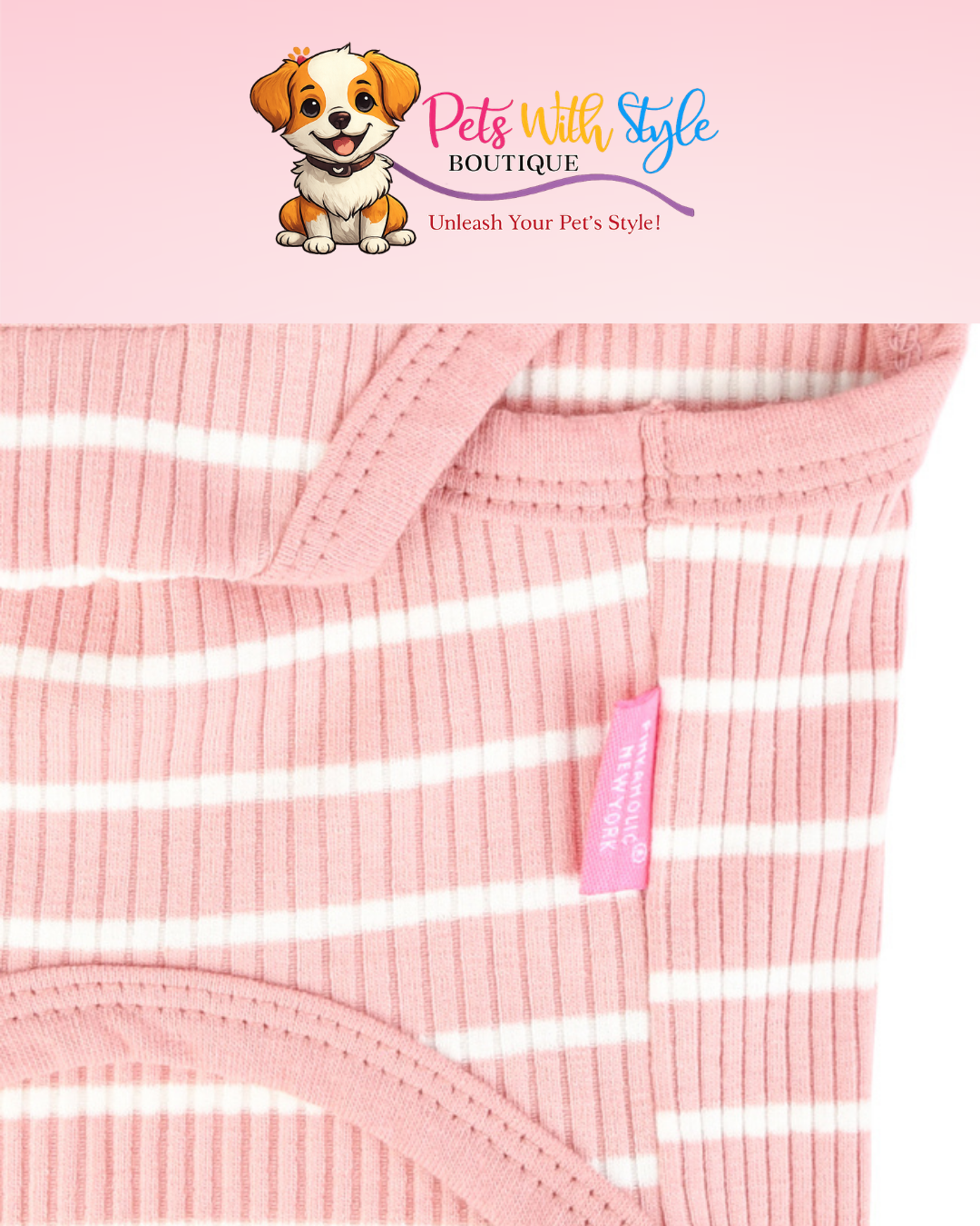 Pinkaholic Cordelia Köpek Kıyafeti – Klasik Zarifliğin Evcil Hayvan Kıyafeti
