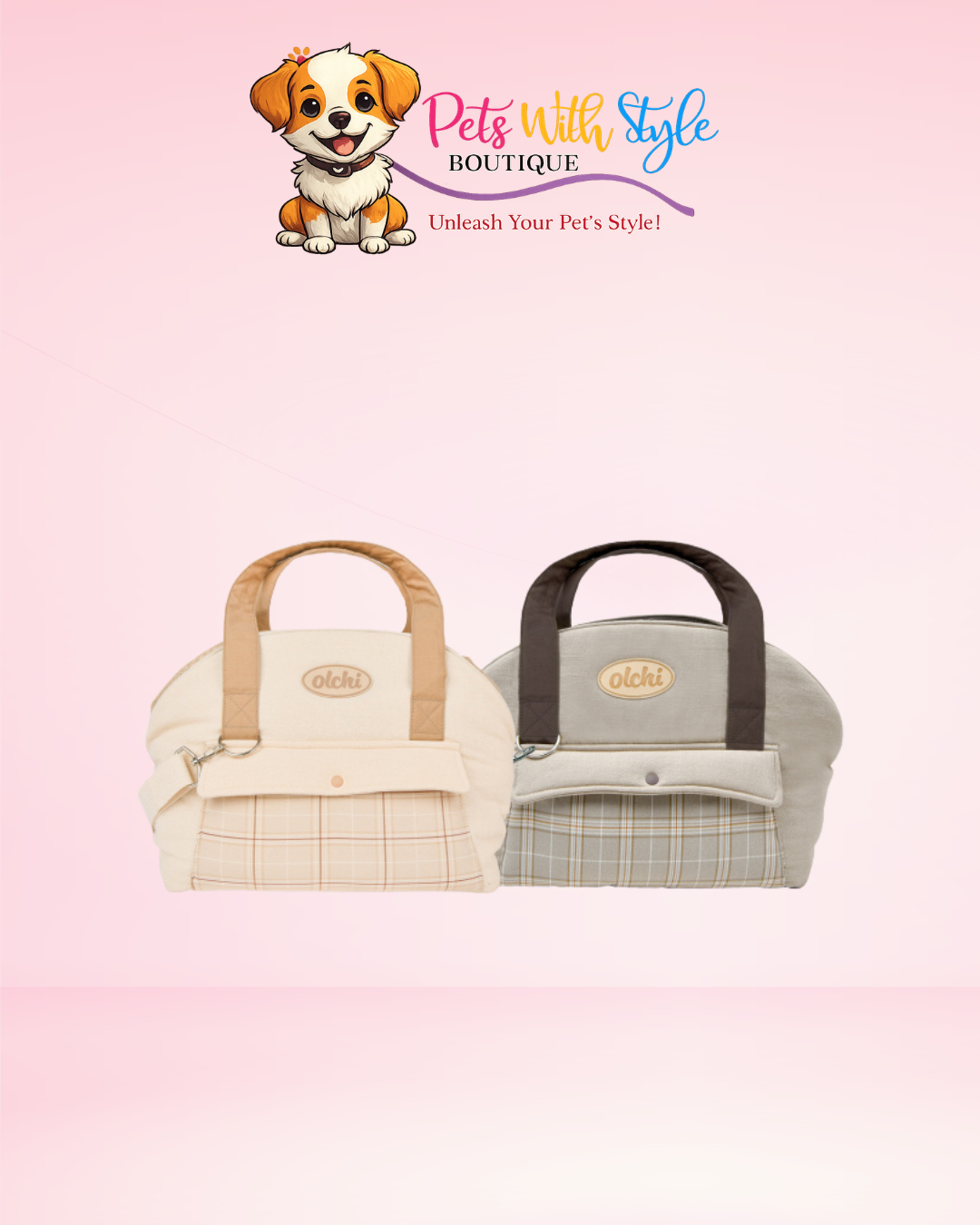 Olchi Cotton Soft Evcil Hayvan Taşıma Çantası – Yumuşak Pamuklu Köpek Kedi Taşıma Çantası