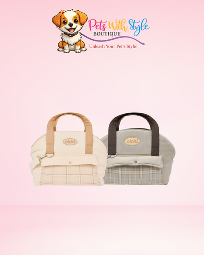 Olchi Cotton Soft Evcil Hayvan Taşıma Çantası – Yumuşak Pamuklu Köpek Kedi Taşıma Çantası