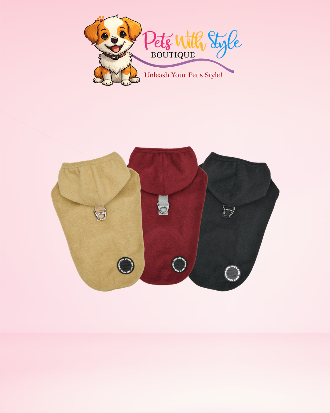 Puppia Zuko Wine Plaid Köpek Kazakı – Şarap Kırmızısı Ekose Evcil Hayvan Kazakı
