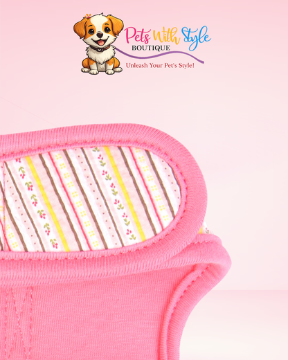 Pinkaholic Joie Flirt Harness Köpek Elbisesi – Koşum Entegreli Neşeli Evcil Hayvan Elbisesi