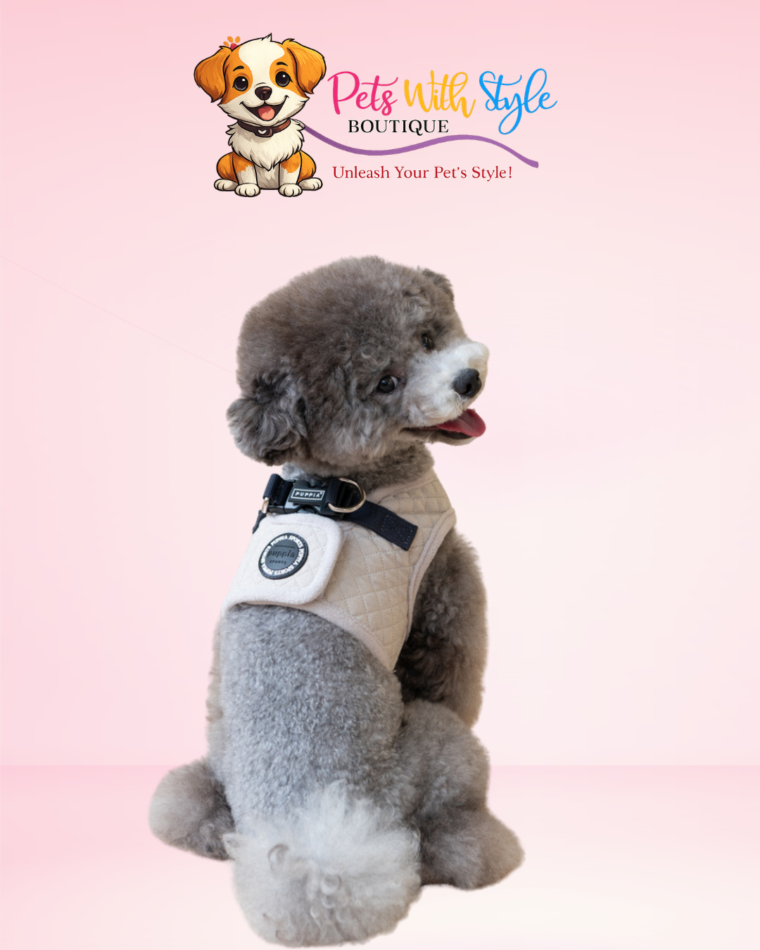 Puppia Irvin Ayarlanabilir Polarlı Göğüs Tasması – Sıcak Tutan Köpek Göğüs Tasması