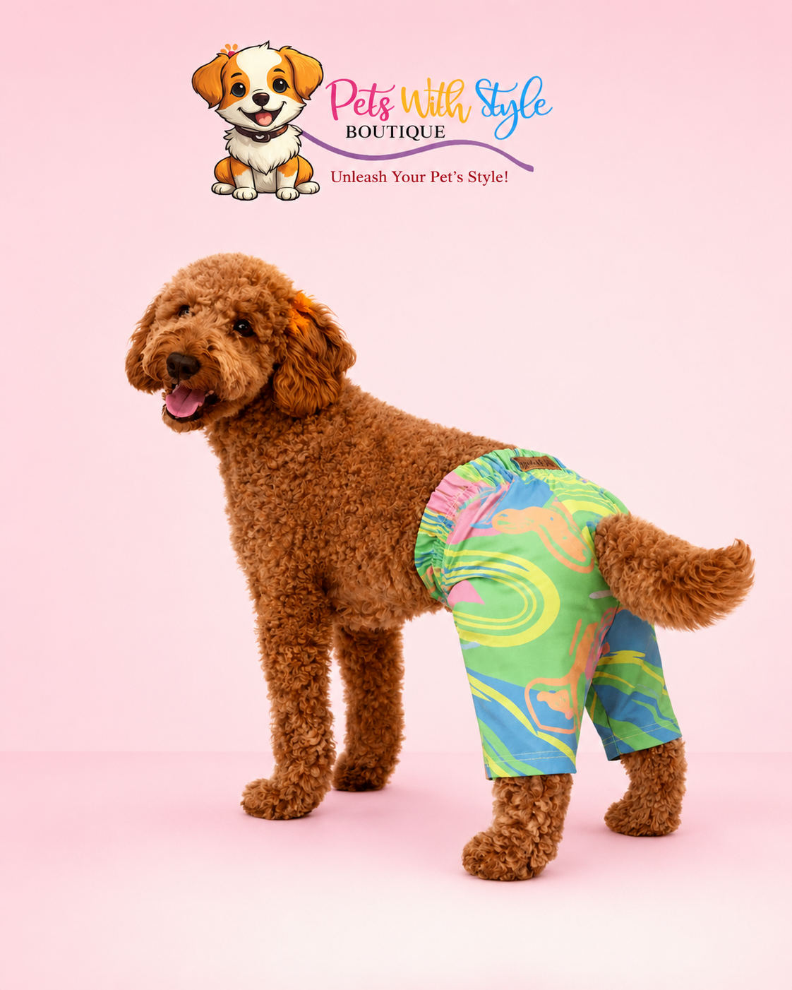Wawe Köpek Şort / Mayo