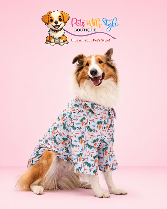 Palm Beach Orta ve Büyük Irk Köpek Kıyafeti