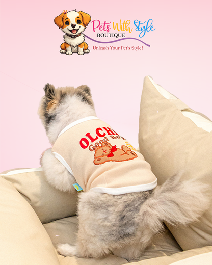Olchi Good Bunny Köpek Kıyafeti – Tavşan Tasarımlı Evcil Hayvan Kıyafeti
