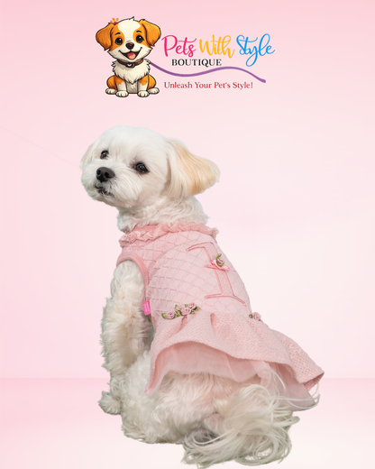 Pinkaholic Majesty Indian Köpek Elbisesi – Görkemli Hint Tasarımlı Evcil Hayvan Elbisesi
