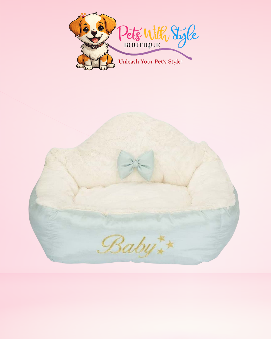 Baby Mavi Kedi & Köpek Yatağı