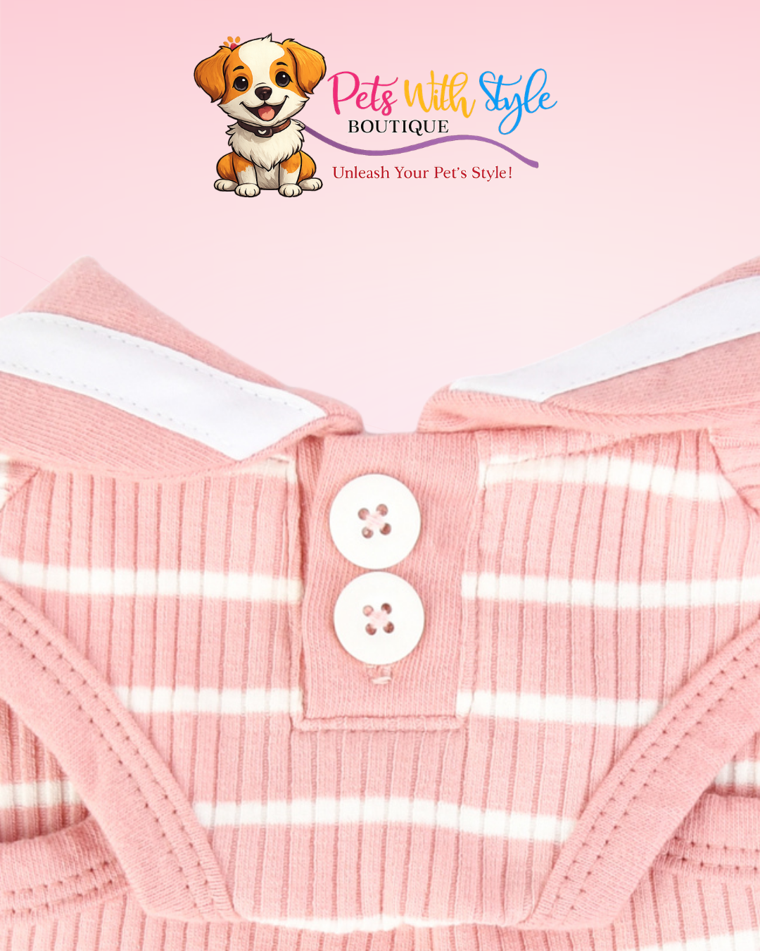 Pinkaholic Cordelia Köpek Kıyafeti – Klasik Zarifliğin Evcil Hayvan Kıyafeti