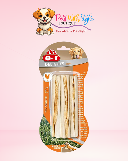 8 ın 1 Delights Chicken Köpek Ödül