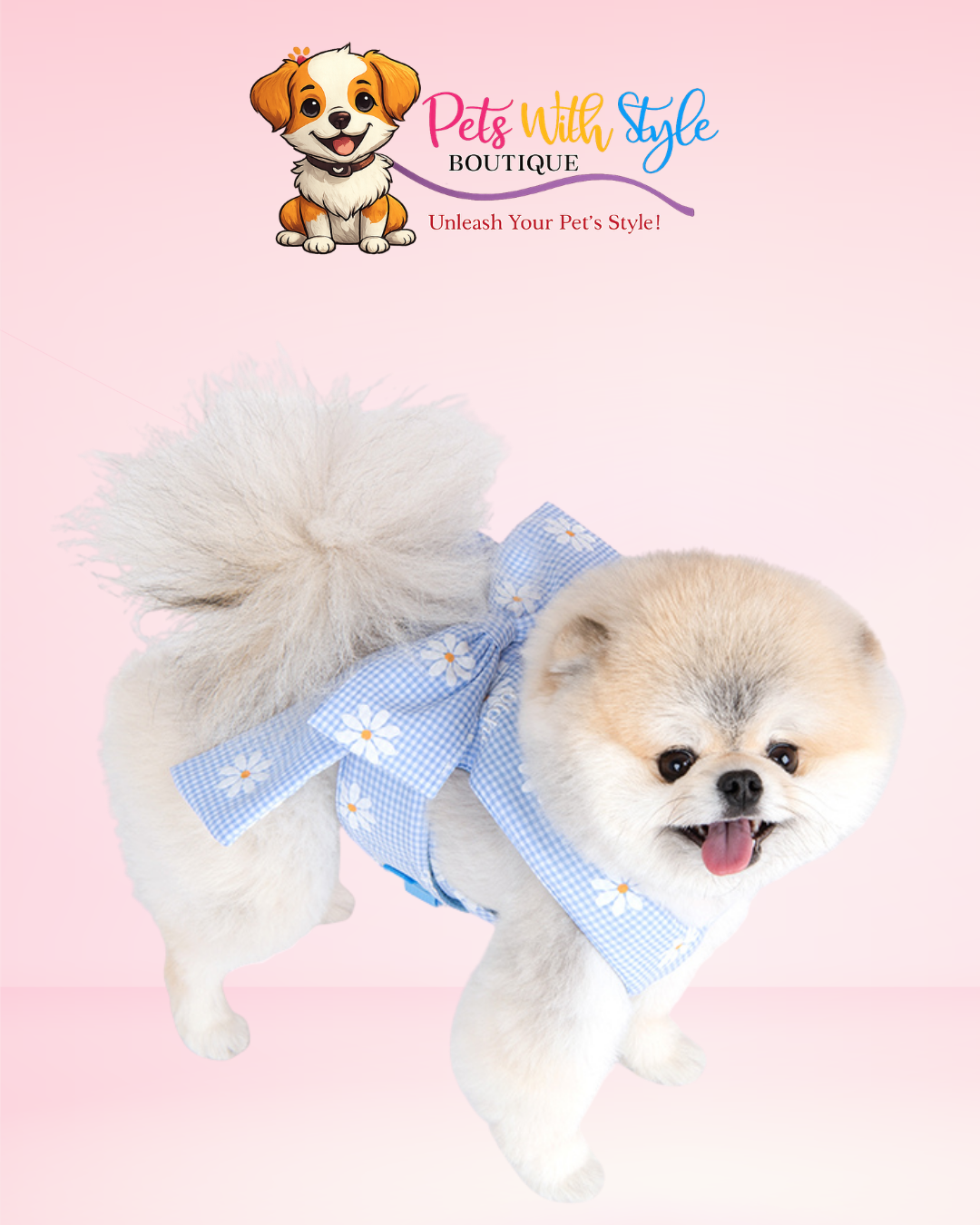 Olchi Candy Ayarlanabilir Göğüs Tasması – Tatlı Tasarımlı Köpek Göğüs Tasması