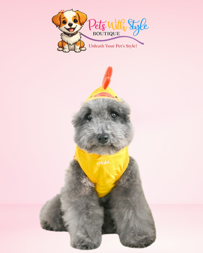 Olchi Animal Hoodie Köpek Kıyafeti – Hayvan Temalı Kapüşonlu Evcil Hayvan Montu