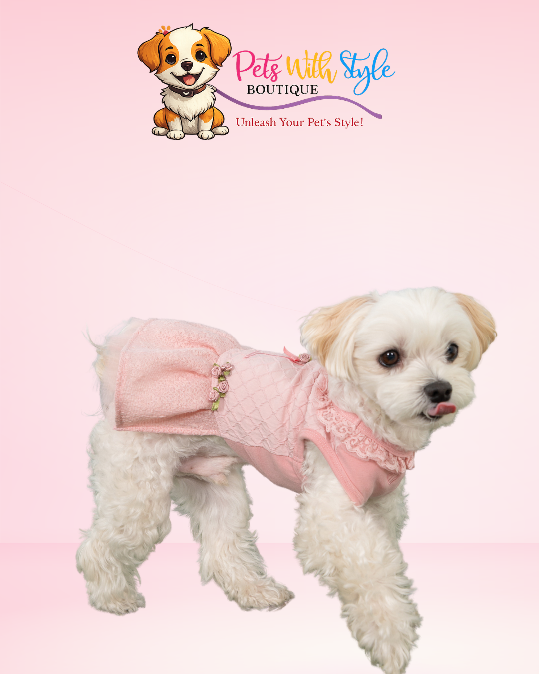 Pinkaholic Majesty Indian Köpek Elbisesi – Görkemli Hint Tasarımlı Evcil Hayvan Elbisesi