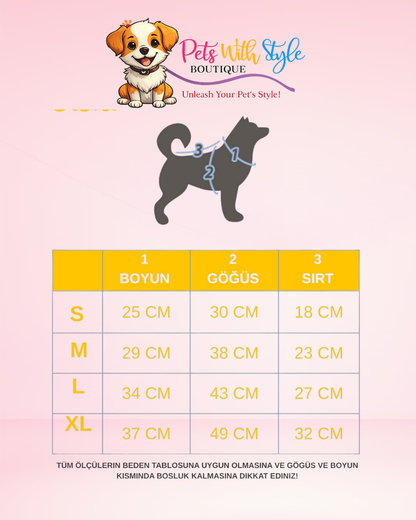 Olchi Cherry T-Shirt Köpek Kıyafeti – Kiraz Tasarımlı Fildışi Evcil Hayvan T-Shirt