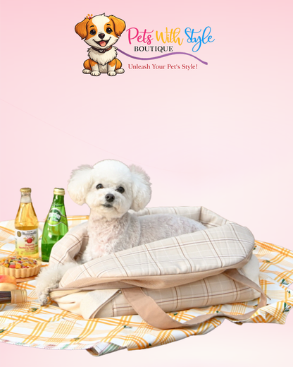 Olchi Cotton Soft Evcil Hayvan Taşıma Çantası – Yumuşak Pamuklu Köpek Kedi Taşıma Çantası