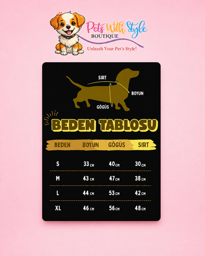 Miji Denim Polarlı Köpek Kıyafeti