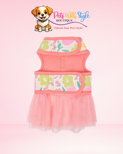 Pinkaholic Evanthe Flirt Harness Köpek Kıyafeti – Koşum Entegreli Feminen Evcil Hayvan Kıyafeti