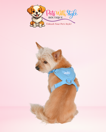 Olchi Heart Ayarlanabilir Göğüs Tasması – Kalp Tasarımlı Köpek Tasması