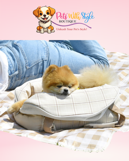 Olchi Cotton Soft Evcil Hayvan Taşıma Çantası – Yumuşak Pamuklu Köpek Kedi Taşıma Çantası