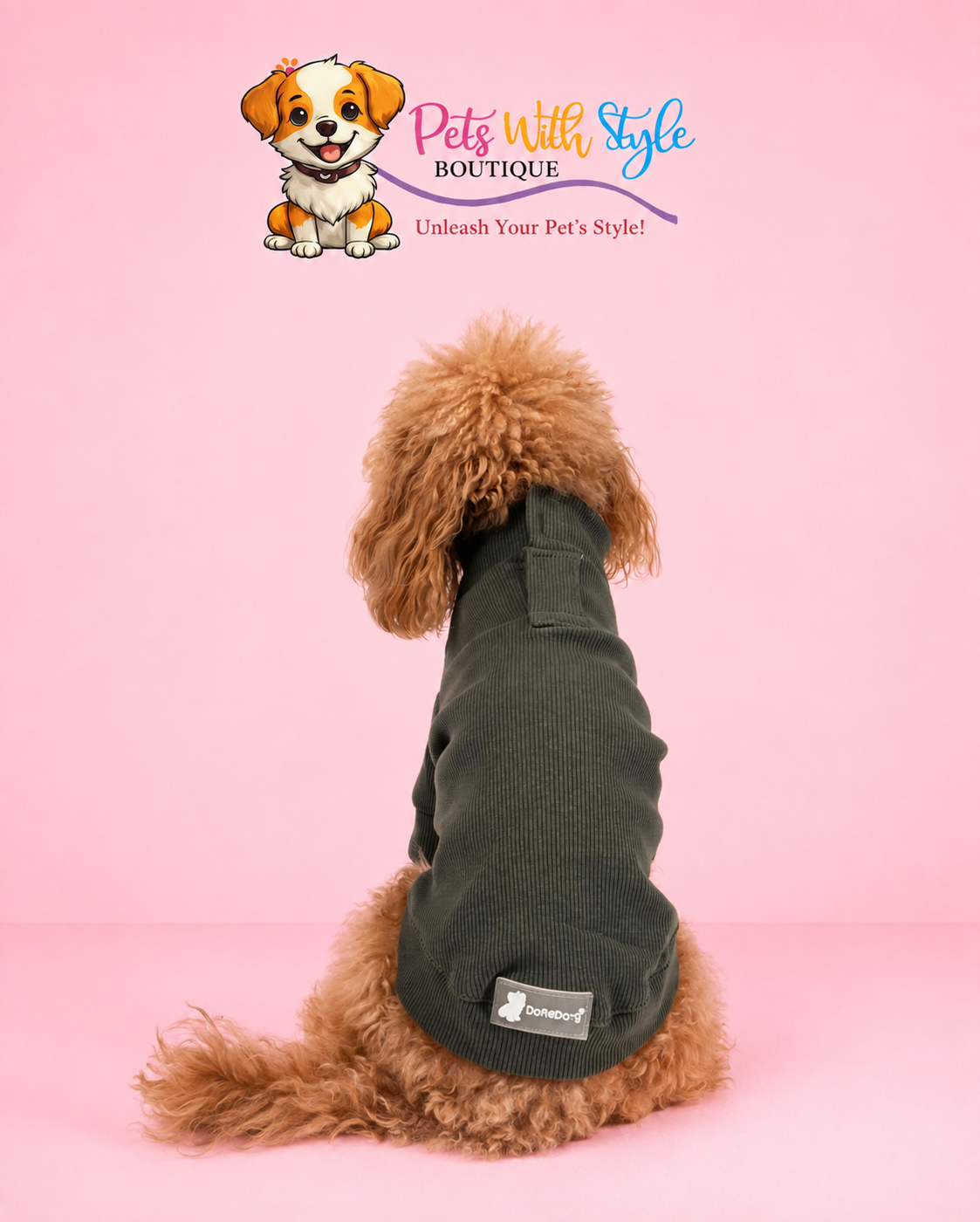 Koyu Yeşil Köpek Sweat Tişört