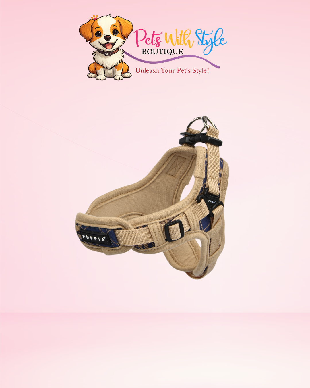 Puppia Corwin Ayarlanabilir Göğüs Tasması – Klasik Tasarımlı Köpek Göğüs Tasması