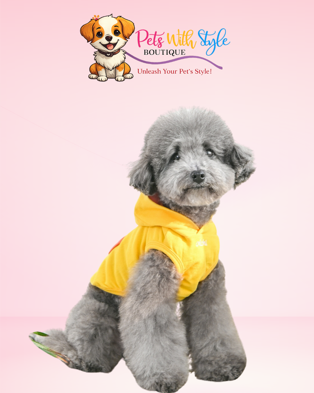Olchi Animal Hoodie Köpek Kıyafeti – Hayvan Temalı Kapüşonlu Evcil Hayvan Montu