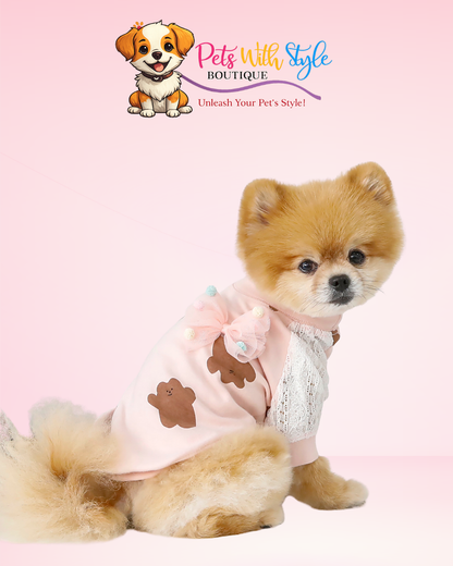 Pinkaholic Millie Köpek Kıyafeti – Sevimli ve Şık Evcil Hayvan Kıyafeti