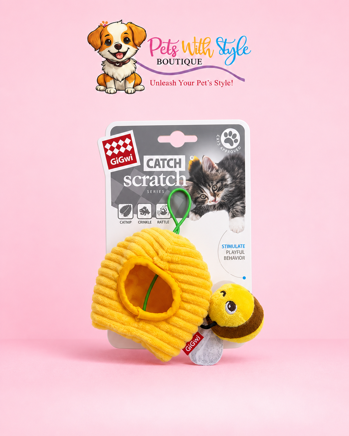 Arı Kovanı Kedi Oyuncağı