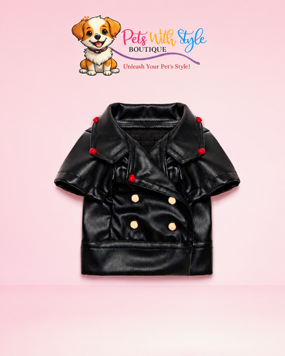 Love Biker Ceket Köpek Kıyafeti