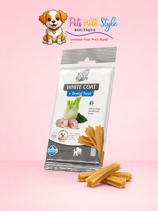 Beyaz Köpekler İçin Diş Sağlığı Ödül Maması 100 gr