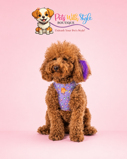 Ice Cream Air-mesh Göğüs Tasması Kedi & Köpek