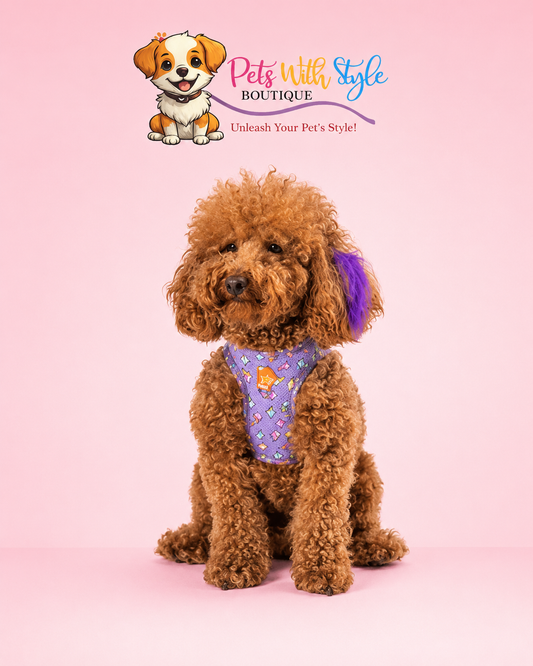 Ice Cream Air-mesh Göğüs Tasması Kedi & Köpek
