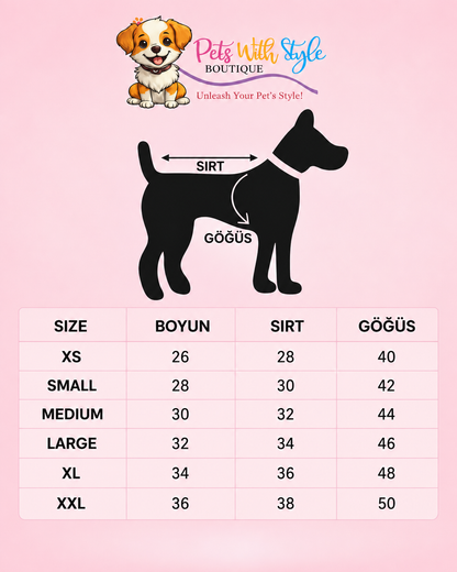 Mavi Tenişçi Köpek Elbise