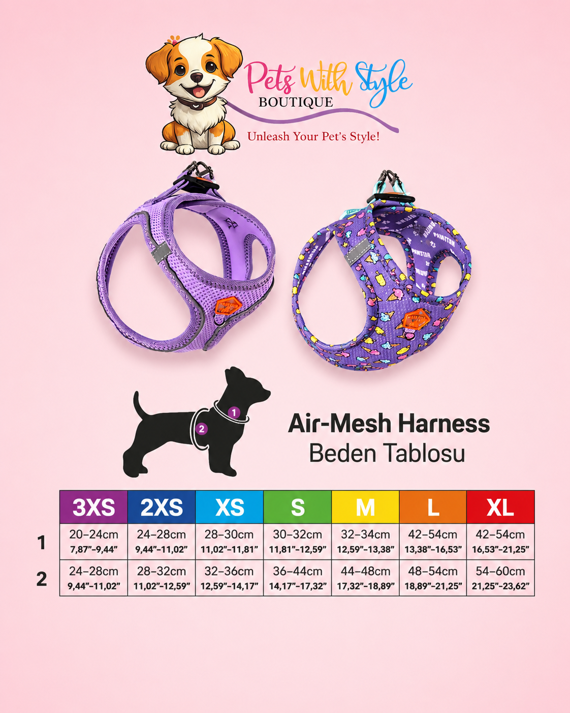 Frog Air-mesh Göğüs Tasması Kedi Köpek